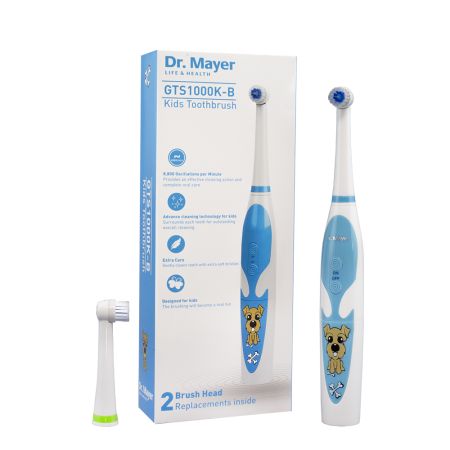 Periuta electrica pentru copii GTS1000K Blue, 1 bucata, Dr.Mayer