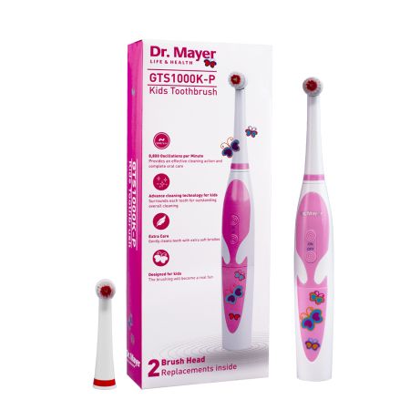 Periuta electrica pentru copii GTS1000K Pink, Dr.Mayer