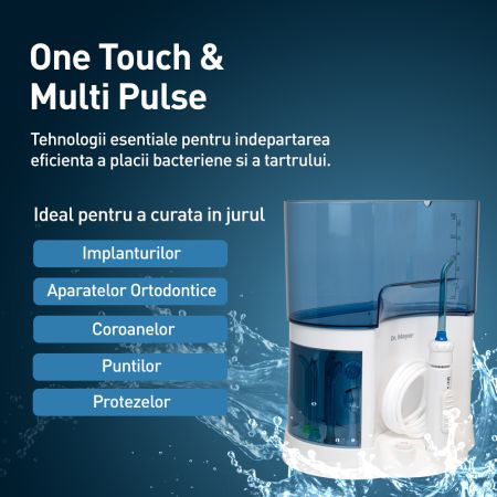 Dus Bucal Countertop Water Flosser WT5000, Dr.Mayer 671722