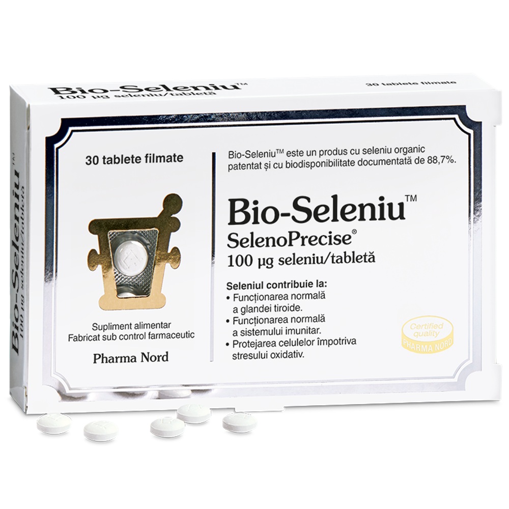 Bio Seleniu, 30 tablete, Pharma Nord