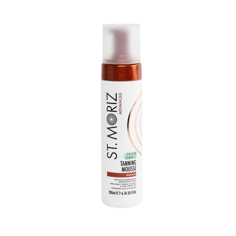 Spuma autobronzanta Advanced Tanning Mousse, Medium, 200 ml, St. Moriz