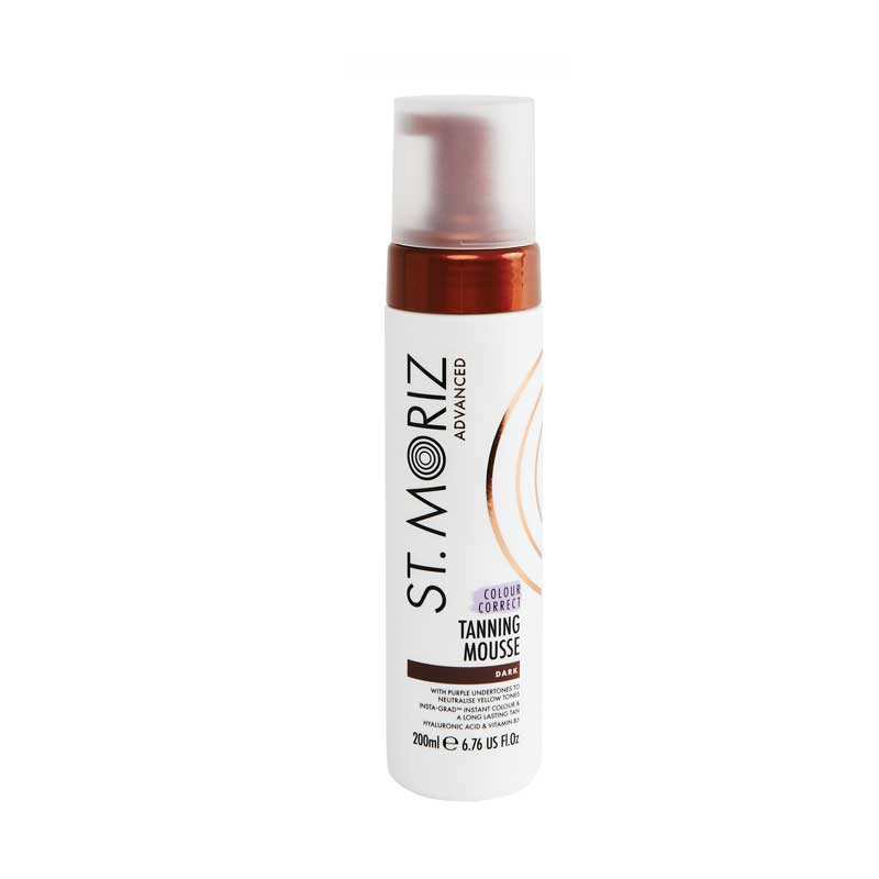 Spuma autobronzanta Advanced Tanning Mousse, Dark, 200 ml, St. Moriz