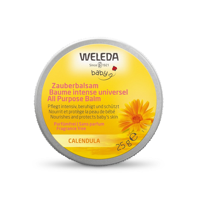 Balsam intensiv cu gălbenele Baby, 25 ml, Weleda