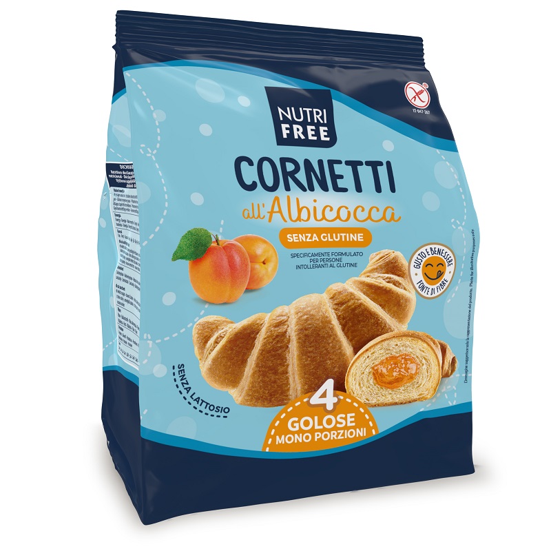 Croissant fara gluten cu caise, 240 g, NutrIfree