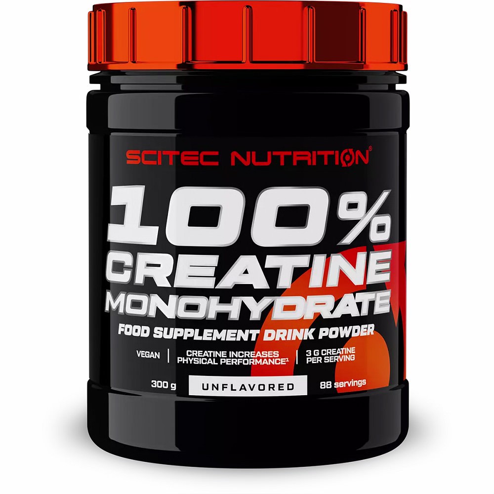 Creatina monohidrata fara aroma, 300 g, Scitec Nutrition