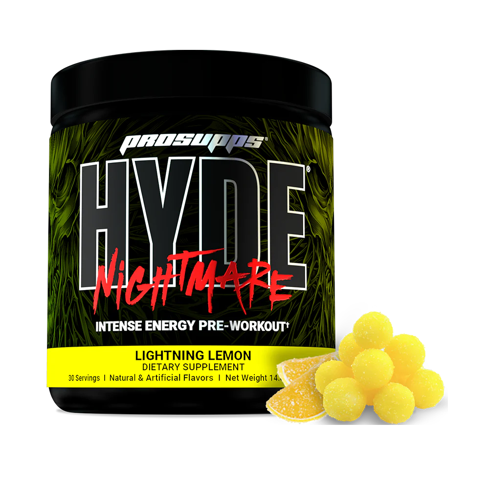 Pre-antrenament Hyde Nightmare Lemon, 306 g, Prosupps