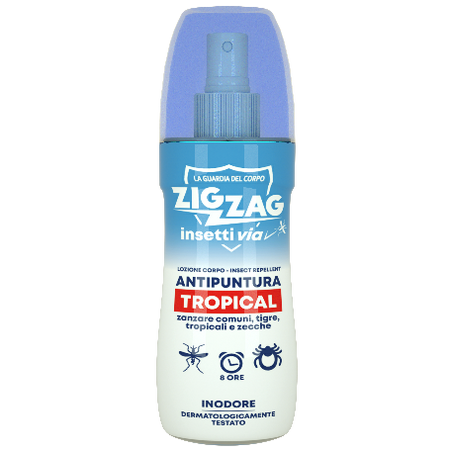 Lotiune de corp impotriva tantarilor Tropical Inodor, 100 ml, Zig Zag