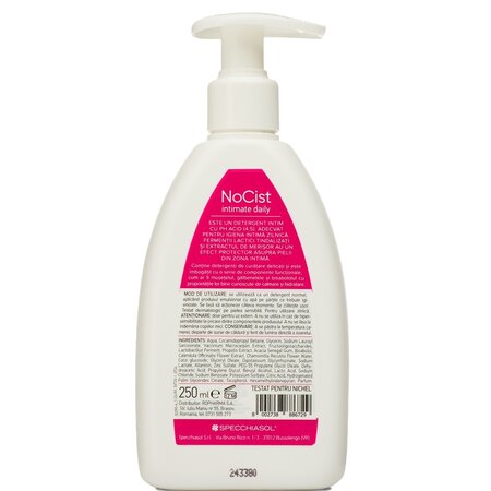 Sapun lichid intim NoCist Intimate Daily, 250 ml, Specchiasol 709796
