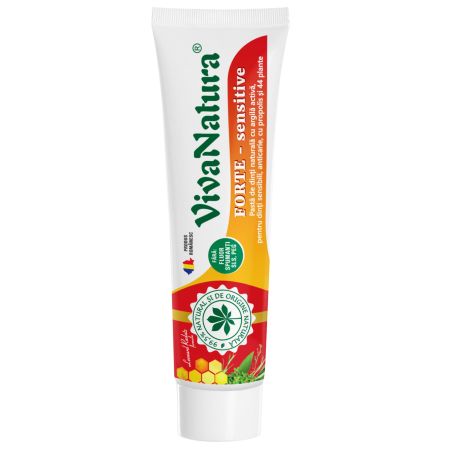 Pasta de dinti naturala cu argila si propolis Forte, 80 ml, Vivanatura 709597