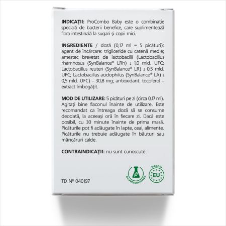 Probiotic Procombo Baby, 5 ml, Vitaslim 653536