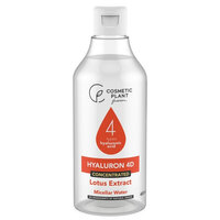 Apa micelara 3 in 1 cu acid hiluronic 4D, 400 ml, Cosmetic Plant