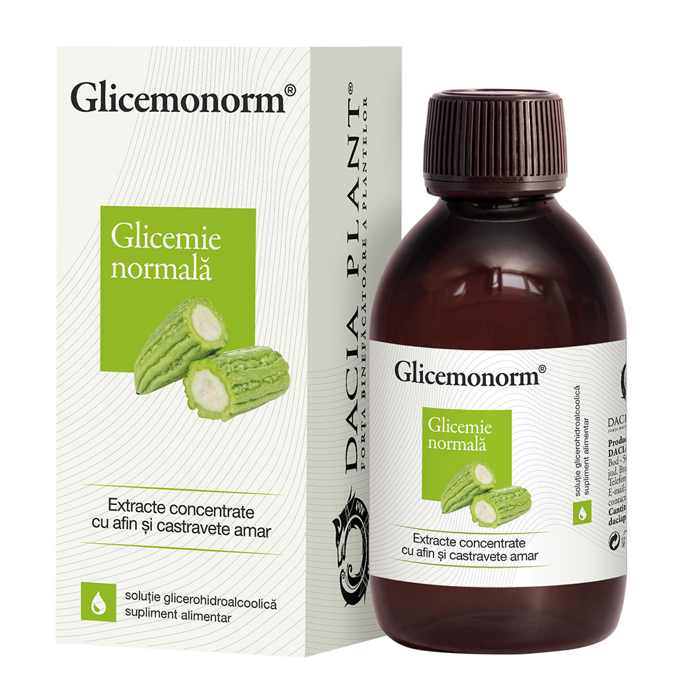 Glicemonorm, 200 ml, Dacia Plant