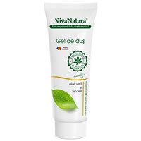 Gel de dus cu aloe vera si tea tree, 250 ml, Vivanatura