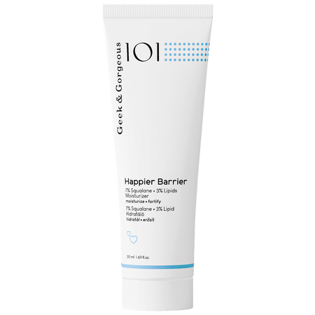 Crema hidratanta Happier Barrier 7% Squalan+ Lipide, 50 ml, Geek&Gorgeous