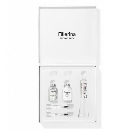 Pachet Tratament intensiv Fillerina 12HA Densifying GRAD 4, 14 + 14 doze + Crema de zi Fillerina 12HA Densifying GRAD 4, 50 ml, Labo 543309
