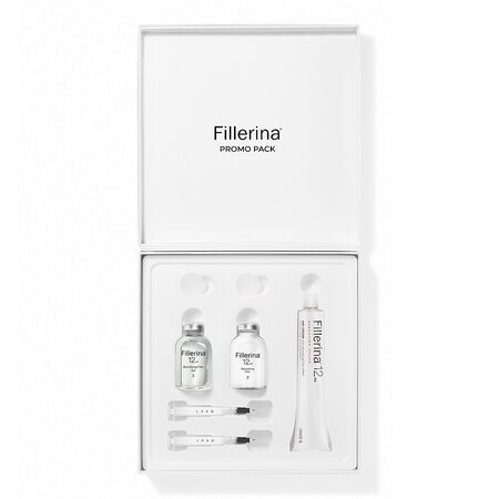 Pachet Tratament intensiv Fillerina 12HA Densifying GRAD 5, 14 + 14 doze + Crema de zi Fillerina 12HA Densifying GRAD 4, 50 ml, Labo 543314