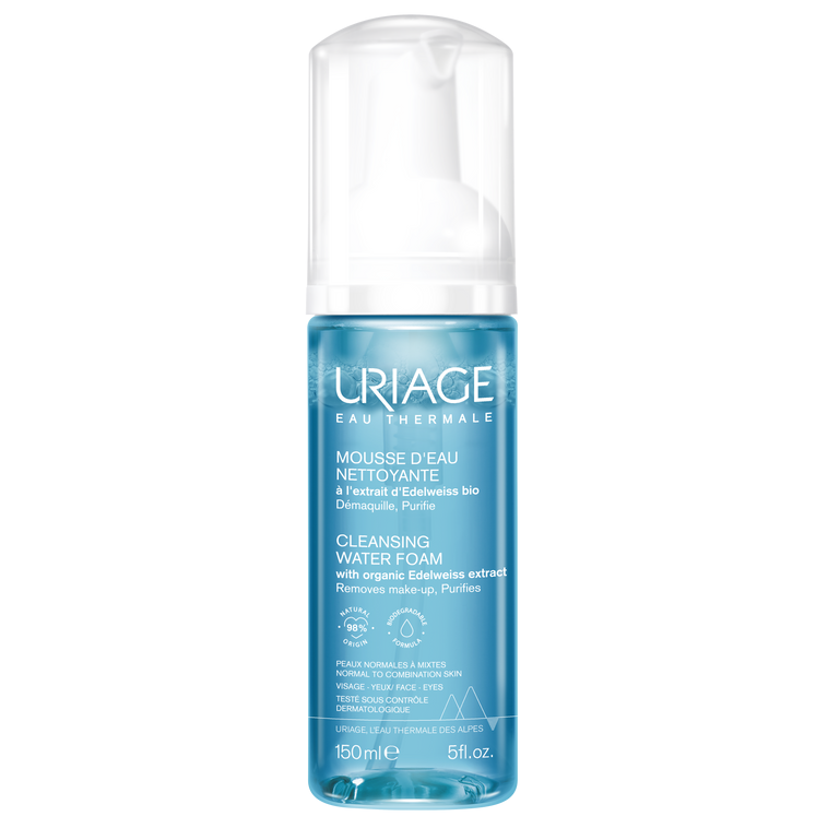 Spuma de curatare pentru ten normal mixt, 150 ml, Uriage