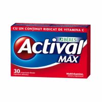 Actival Max, 30 comprimate, Beres Pharmaceuticals Co