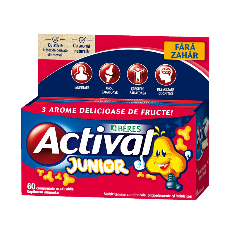 Actival Junior, 60 comprimate, Beres