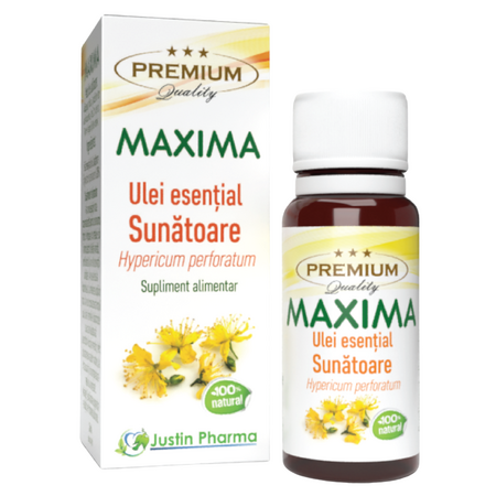 Ulei esential de sunatoare, 10 ml, Justin Pharma