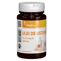 Ulei de usturoi, 30 mg, 90 capsule, Vitaking
