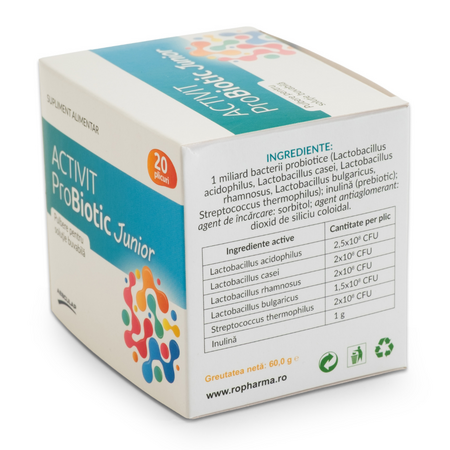 Activit ProBiotic junior, 20 plicuri, Aesculap 726809