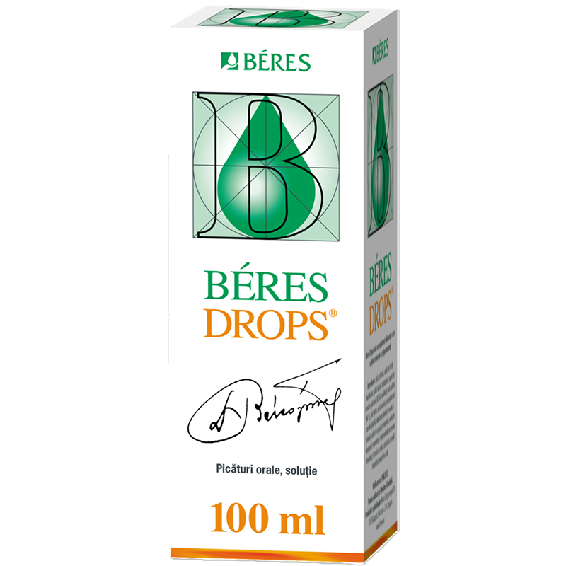 Beres drops, 100 ml, Beres Pharmaceuticals Co
