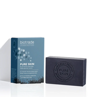 Sapun negru detoxifiant cu carbune activ Pure Skin, 100 g, Biotrade
