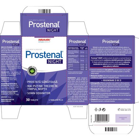 Prostenal Night, 30 tablete, Walmark 697978