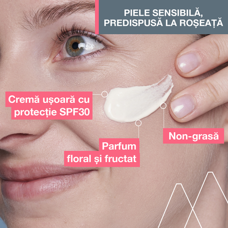 Crema anti-roseata cu SPF 30 Roseliane, 40 ml, Uriage 644806