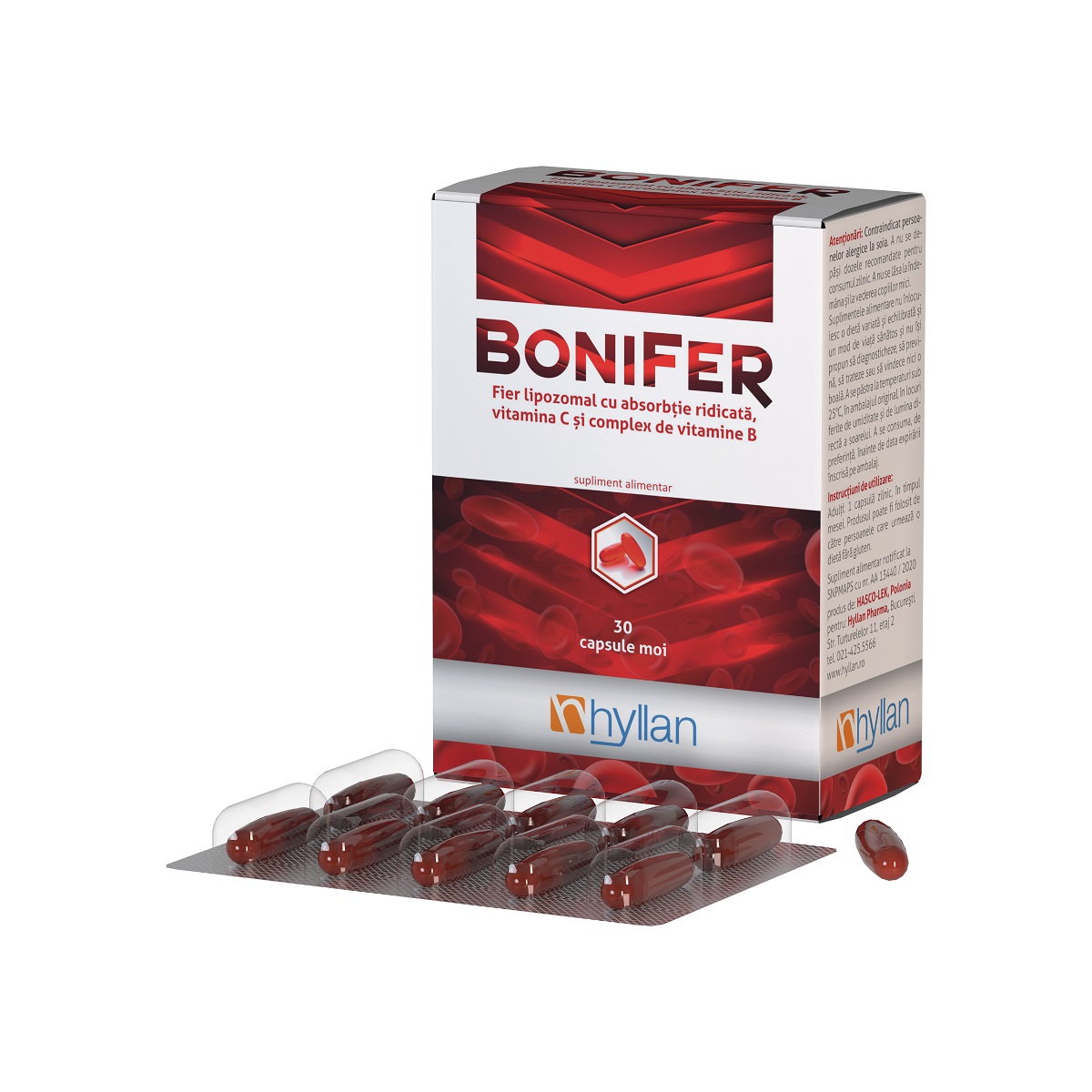 BoniFer, 30 capsule, Hyllan