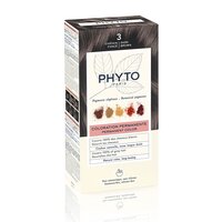 Vopsea permanenta pentru par Nuanta 3 Dark Brown, 50 ml, Phyto