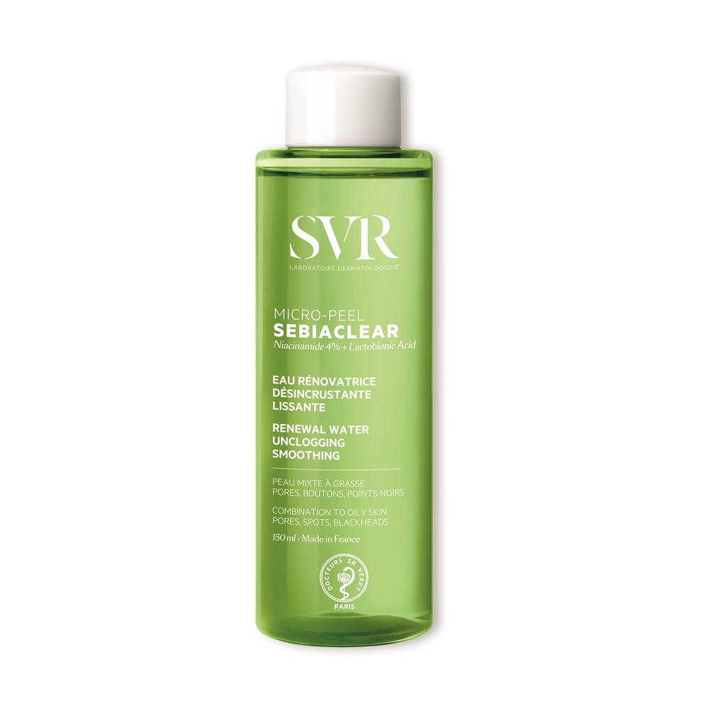 Lotiune micro-peel Sebiaclear, 150 ml, Svr