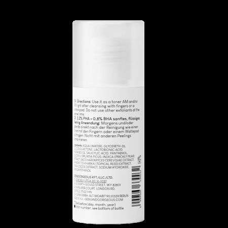 Lotiune exfolianta Calm Down, 30 ml, Geek&Gorgeous 699720