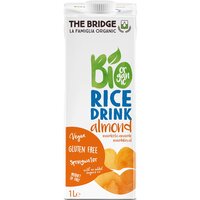 Bautura bio din orez si migdale fara gluten, 1 L, The Bridge