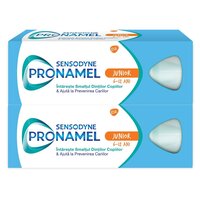 Pachet Pasta de dinti Pronamel Junior, 6-12 ani, 50 ml + 50 ml, Sensodyne