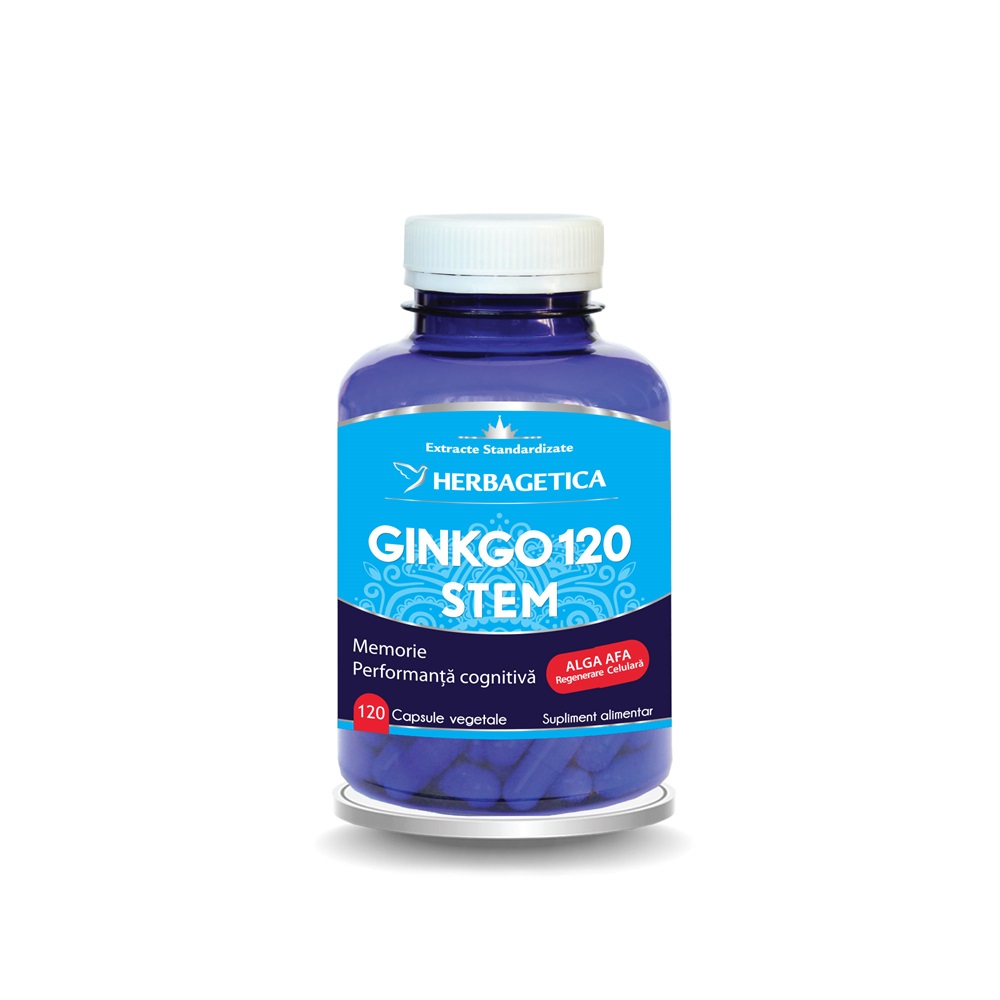 Ginkgo 120 Stem, 120 capsule, Herbagetica