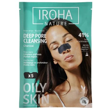 Plasturi pentru zona nasului cu efect de detoxifiere, 5 bucati, Iroha