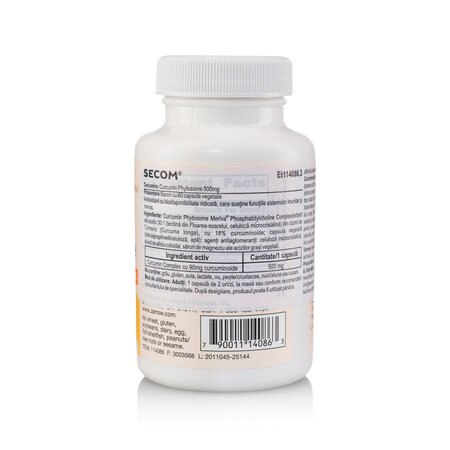 Curcumin Phytosome Jarrow Formulas,, 60 capsule, Secom 725034