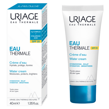 Crema hidratanta cu SPF 20 pentru toate tipurile de ten, 40 ml, Uriage