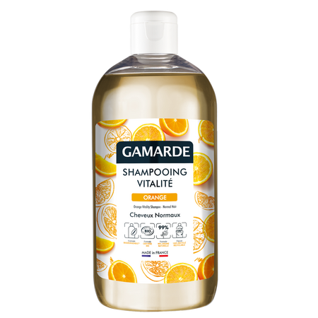 Sampon eco natural revitalizant cu portocale, 500 ml, Gamarde