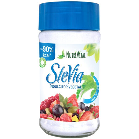Indulcitor vegetal Stevia, 45 g, Gerble