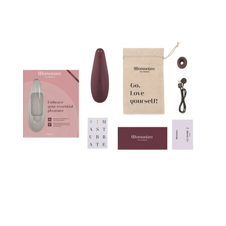 Vibrator Bordo Classic 2, 1 bucata, Womanizer 544643