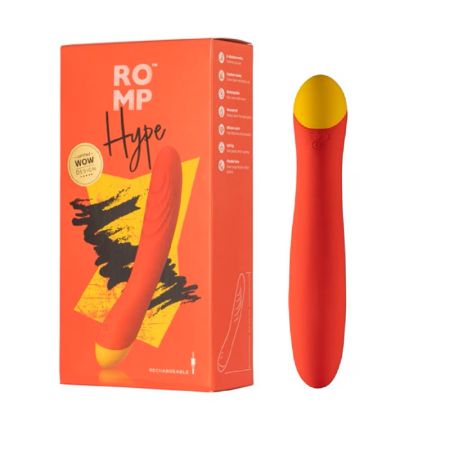 Vibrator din silicon Hype G-Spot, 1 bucata, Romp 655182