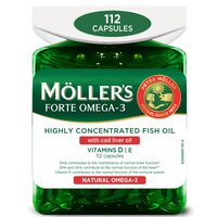 Omega 3 Forte, 112 capsule, Moller's