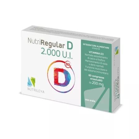 Nutriregular D 2000 U.I. vegan, 60 comprimate, Nutrileya