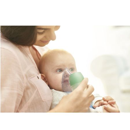Nebulizator cu compresor si aspirator nazal DuoBaby C301, 1 bucata, Omron 660935