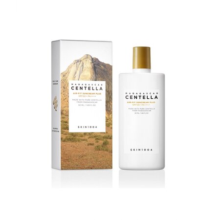 Crema de fata SPF50+ PA++++ cu Centella Asiatica din Madagascar, 50 ml, Skin1004 621933
