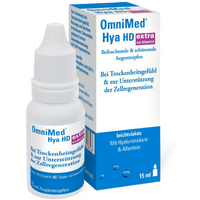 Picaturi oftalmice OmniMed Hya HD Extra, 15 ml, Omnivision