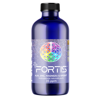 Hidrosolutie cu aur, zinc, magneziu si argint Minerals+ Mix Fortis, 240 ml, Pure Life